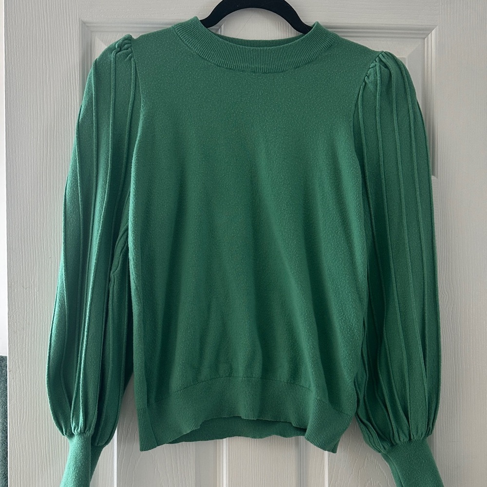 &Merci Green Crew Neck Sweater size M